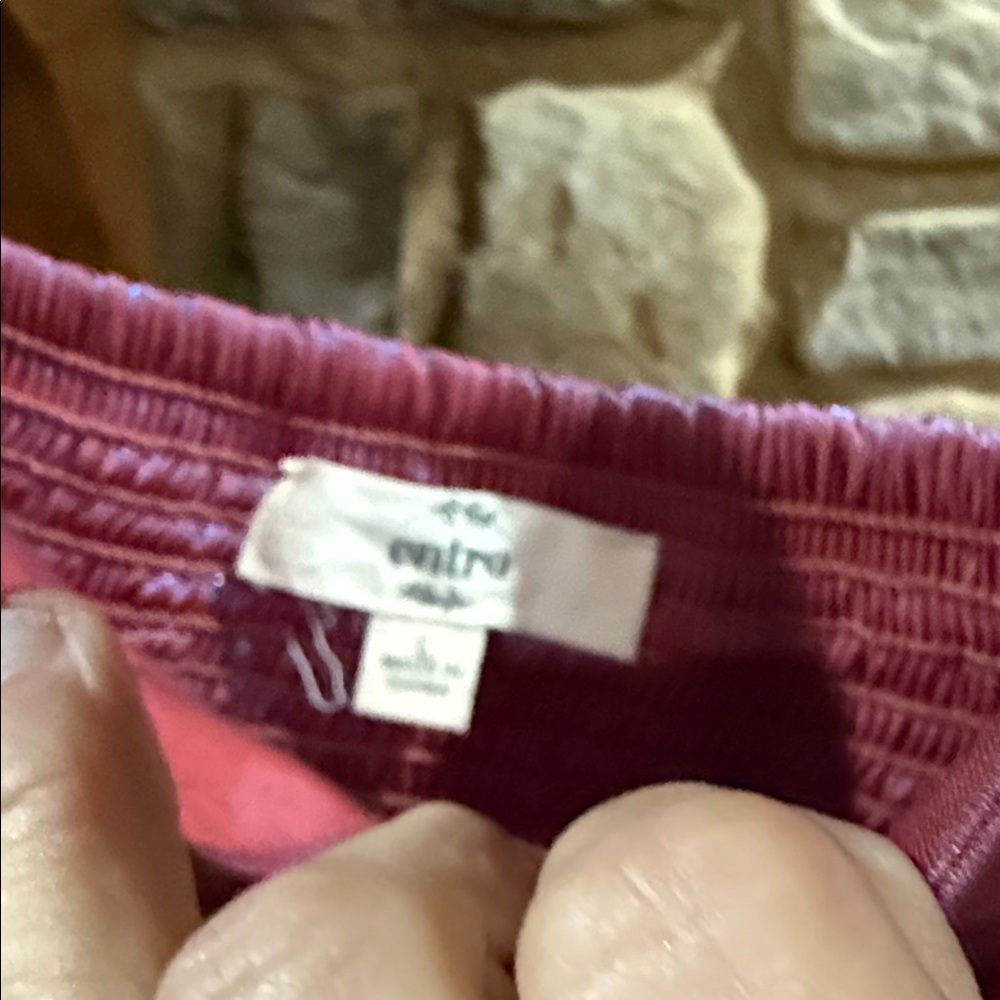 Entro Shimmering Pink Blouse - Picture 3 of 4